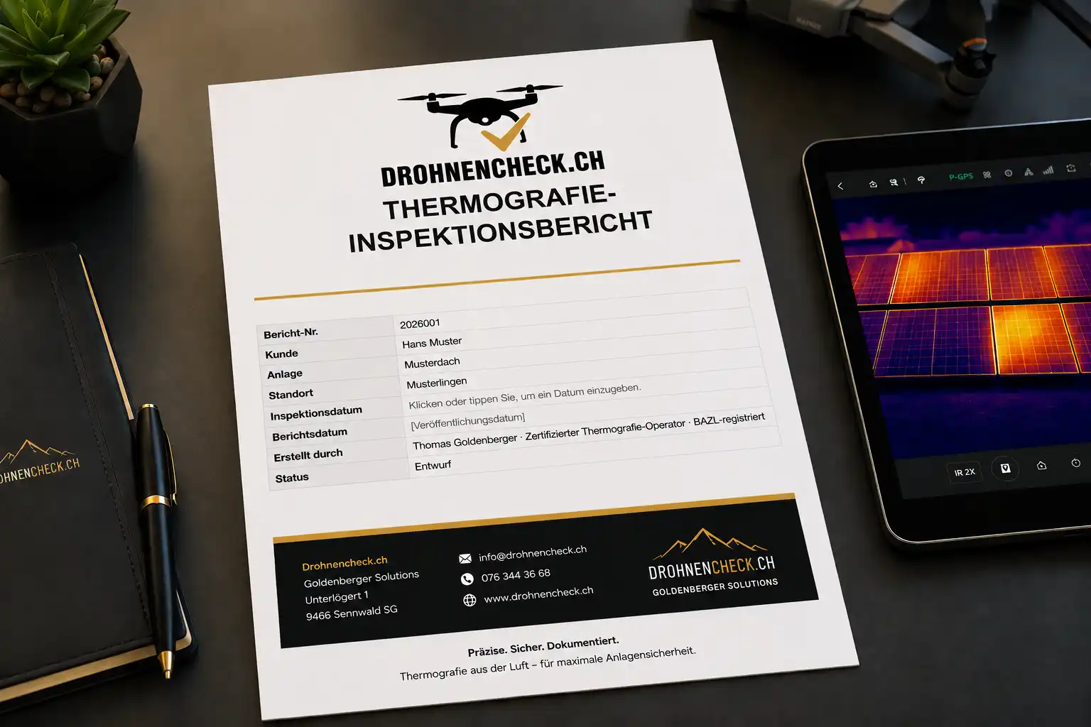 Dach Detailaufnahme
